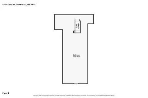 Floorplan - 5807 Elder St, Fairfax, OH 45227 photo 2 of 4