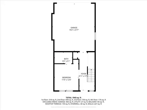 Floorplan - 3908 Edwards Rd, Cincinnati, OH 45209 photo 1 of 6