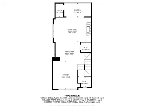 Floorplan - 3908 Edwards Rd, Cincinnati, OH 45209 photo 2 of 6