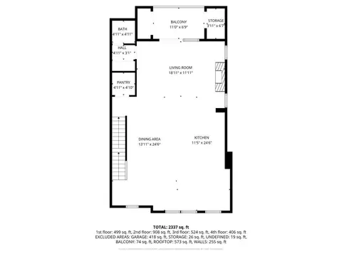 Floorplan - 3912 Edwards Rd, Cincinnati, OH 45209 photo 7 of 10