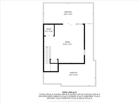 Floorplan - 3912 Edwards Rd, Cincinnati, OH 45209 photo 4 of 10