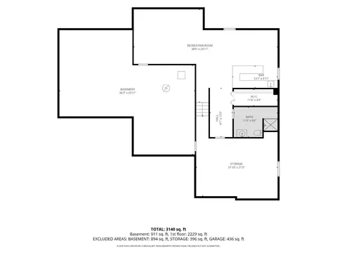 Floorplan - 4139 Brandonmore Dr, Cincinnati, OH 45255 photo 2 of 3