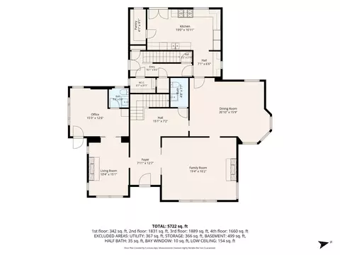 Floorplan - 2333 Upland Pl, Cincinnati, OH 45206 photo 4 of 5