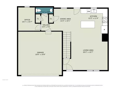 Floorplan - 5737 Alpine Heights Dr, Morrow, OH 45152 photo 1 of 2