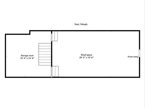 Floorplan - 414 Central Ave, Cincinnati, OH 45202 photo 1 of 4