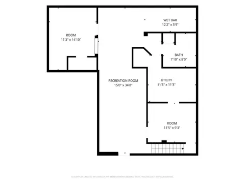 Floorplan - 1634 Centerridge Ave, Cincinnati, OH 45231 photo 2 of 2