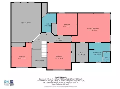 Floorplan - 12100 Deer Chase Dr, Cincinnati, OH 45240 photo 2 of 3