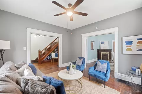 Living - 3626 Bevis Ave, Cincinnati, OH 45207 photo 2 of 2