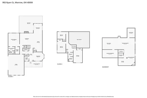 Floorplan - 903 Ryan Ct, Monroe, OH 45050 photo 4 of 4