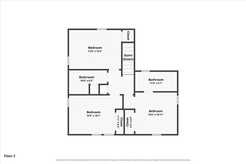 Floorplan - 6813 Merwin Ave, Cincinnati, OH 45227 photo 1 of 3