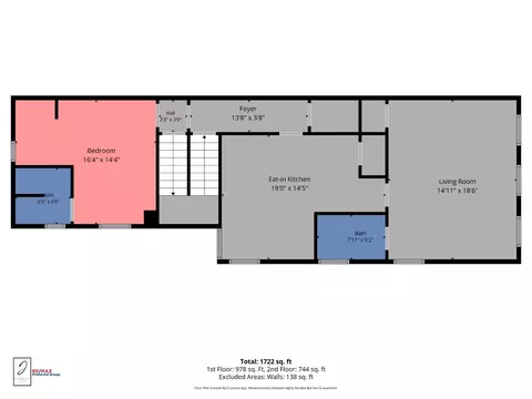 Floorplan - 215 Warner St, Cincinnati, OH 45219 photo 4 of 5