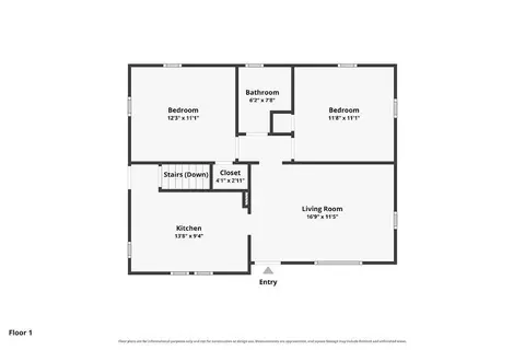 Floorplan - 253 Ohio Ave, Reading, OH 45215 photo 1 of 3
