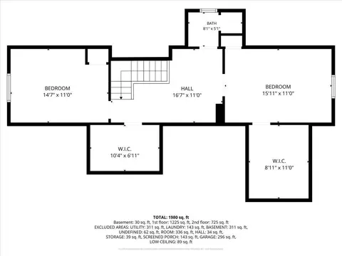 Floorplan - 7300 Brookcrest Dr, Cincinnati, OH 45237 photo 2 of 4