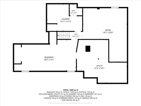 Floorplan - 7300 Brookcrest Dr, Cincinnati, OH 45237 photo 4 of 4
