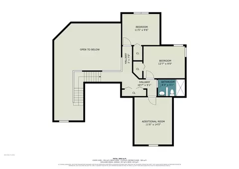 Floorplan - 7833 Gardner Rd, Georgetown, OH 45121 photo 2 of 3