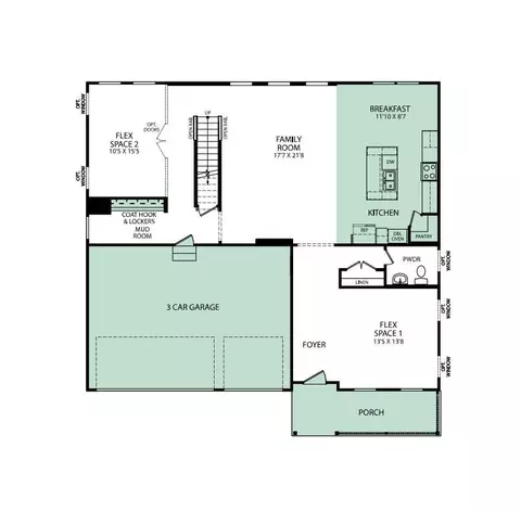Floorplan - 3101 Canvasback Ct, Franklin, OH 45005 photo 1 of 2