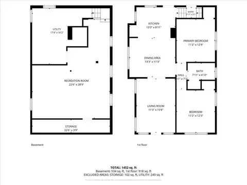 Floorplan - 6928 Britton Ave, Cincinnati, OH 45227 photo 1 of 1