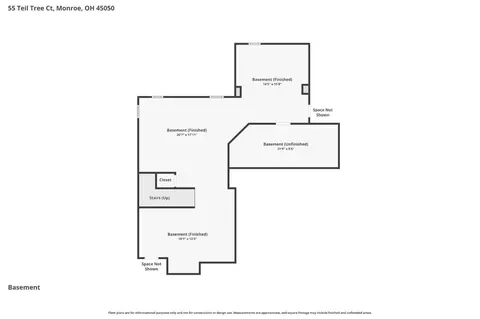 Floorplan - 55 Teil Tree Ct, Monroe, OH 45050 photo 4 of 4