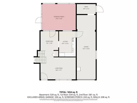 Floorplan - 5494 Cleander Dr, Cincinnati, OH 45238 photo 1 of 3