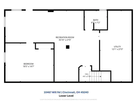 Floorplan - 10467 Mill Rd, Cincinnati, OH 45240 photo 1 of 2