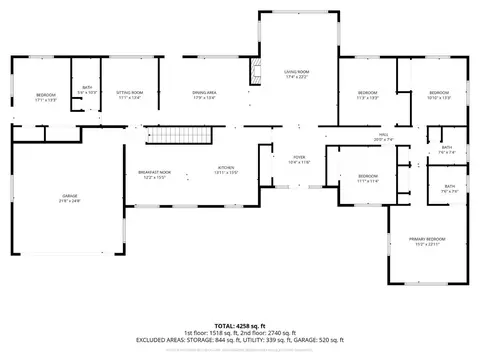 Floorplan - 3712 Shroyer Rd, Kettering, OH 45429 photo 1 of 2