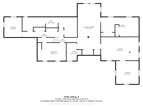 Floorplan - 3712 Shroyer Rd, Kettering, OH 45429 photo 2 of 2