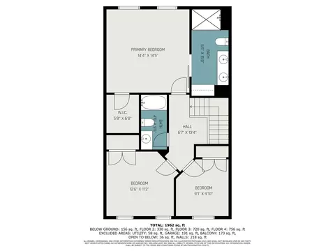 Floorplan - 1015 Cutter St, Cincinnati, OH 45203 photo 4 of 4