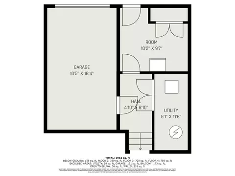 Floorplan - 1015 Cutter St, Cincinnati, OH 45203 photo 1 of 4