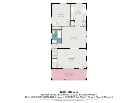 Floorplan - 527 Flatt Ter, Cincinnati, OH 45232 photo 1 of 2