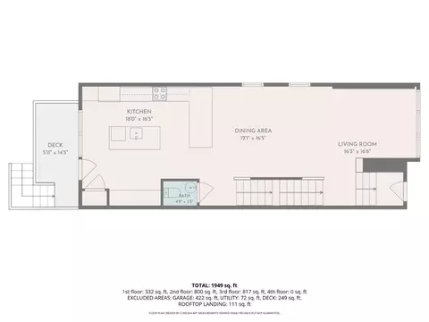 Floorplan - 540 Slack St, Cincinnati, OH 45202 photo 3 of 5