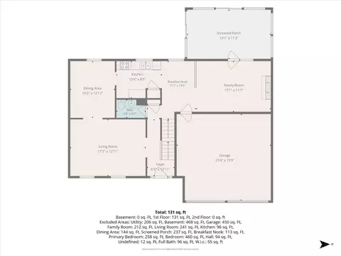 Floorplan - 12145 Kenn Rd, Cincinnati, OH 45240 photo 1 of 4