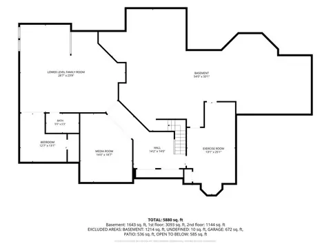 Floorplan - 7675 Foxgate Ln, Cincinnati, OH 45243 photo 3 of 4