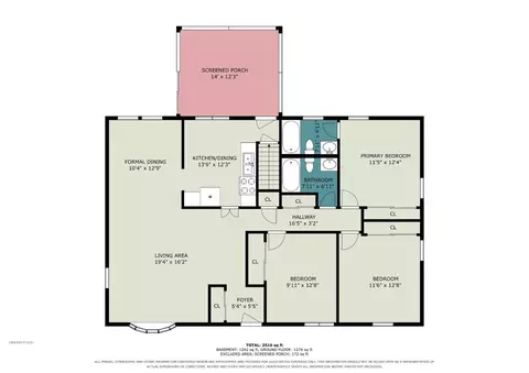Floorplan - 9811 Lorelei Dr, Cincinnati, OH 45231 photo 1 of 2