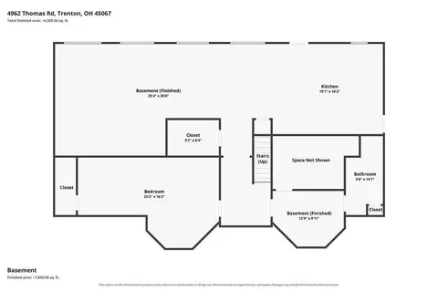Floorplan - 4962 Thomas Rd, Trenton, OH 45067 photo 1 of 4