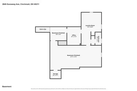 Floorplan - 2845 Dunaway Ave, Cincinnati, OH 45211 photo 2 of 3