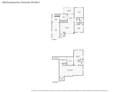 Floorplan - 2845 Dunaway Ave, Cincinnati, OH 45211 photo 3 of 3