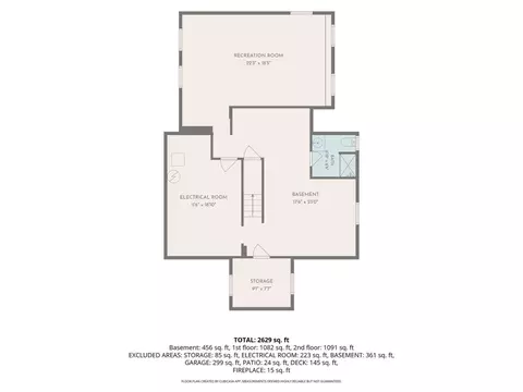 Floorplan - 3004 Springer Ave, Cincinnati, OH 45208 photo 3 of 4