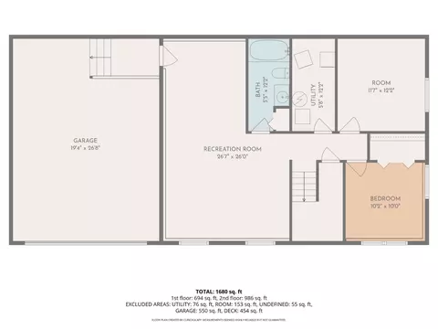 Floorplan - 4258 Tranquility Ct, Batavia, OH 45103 photo 2 of 2