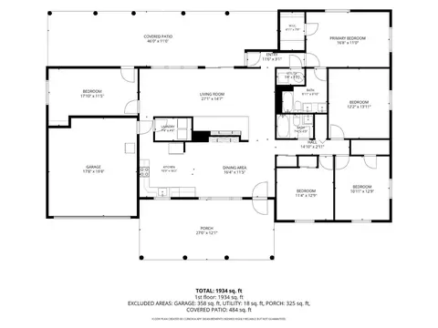 Floorplan - 20 Bristol Dr, Centerville, OH 45458 photo 1 of 1