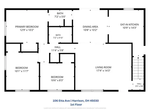 Floorplan - 106 Etta Ave, Harrison, OH 45030 photo 1 of 2