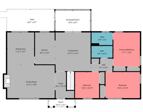 Floorplan - 778 Strathcoma Dr, Cincinnati, OH 45255 photo 1 of 2