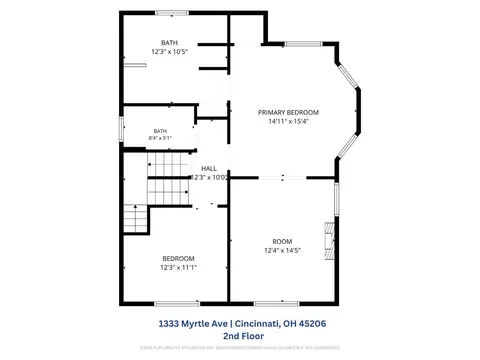 Floorplan - 1333 Myrtle, Cincinnati, OH 45206 photo 2 of 4