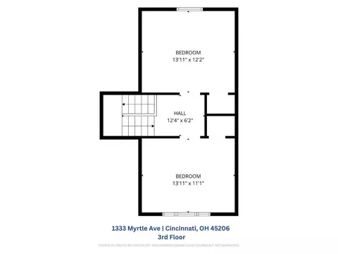 Floorplan - 1333 Myrtle, Cincinnati, OH 45206 photo 3 of 4