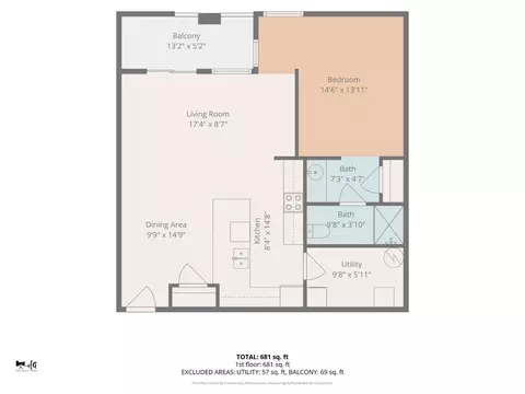 Floorplan - 1150 Vine St, Cincinnati, OH 45202 photo 1 of 1