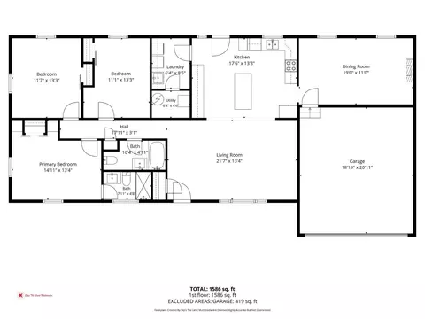 Floorplan - 2231 Garner Rd, Blanchester, OH 45107 photo 1 of 1