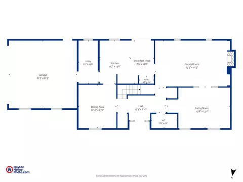 Floorplan - 615 Queensgate Rd, Springboro, OH 45066 photo 1 of 3