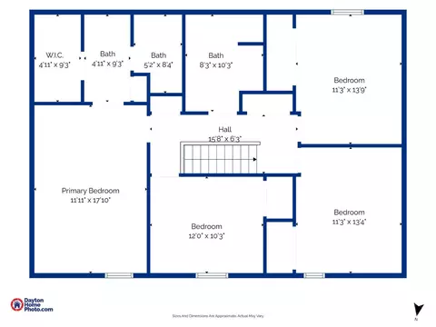 Floorplan - 615 Queensgate Rd, Springboro, OH 45066 photo 2 of 3