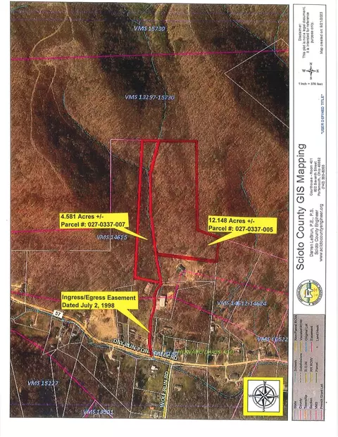 1444 Dry Run Rd, West Portsmouth, OH 45663