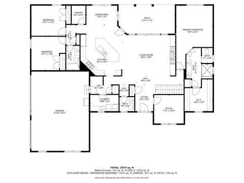 Floorplan - 2270 Maple Leaf Cir, Blacklick, OH 43004 photo 3 of 3