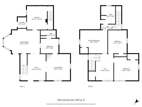 Floorplan - 287 E Pleasant St, Catawba, OH 43010 photo 1 of 3